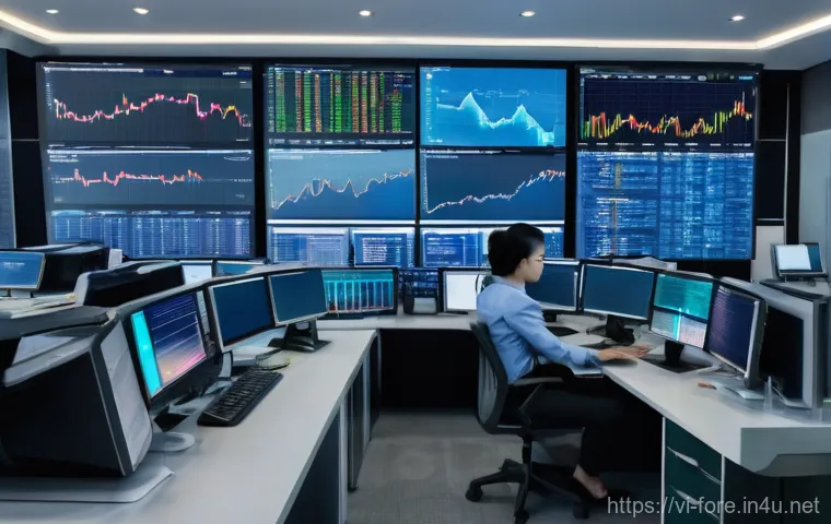 외환관리사와 글로벌 시장 비교 - Image Prompt 1: The AI-Powered Vietnamese Forex Trader**