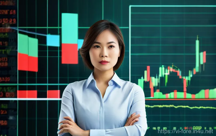 외환관리사와 외환 거래 이론 정리 - **Prompt:** A focused Vietnamese forex trader, a male in his late 20s, with a serious but calm expre...