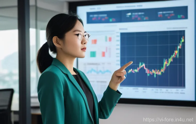 외환관리사와 외환채권 관리 - **Prompt 1: Navigating Currency Chaos**
    "A young Vietnamese professional, dressed in smart busin...