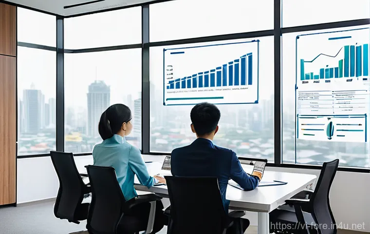 외환관리사 시험 준비 꿀팁 - **Prompt 2: Vietnamese Financial Professional Analyzing Market Trends**
    "A poised Vietnamese fin...