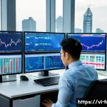 외환관리사와 성공적인 이직 전략 - A professional Vietnamese man in his early 30s, dressed in business casual attire with a neat shirt ...