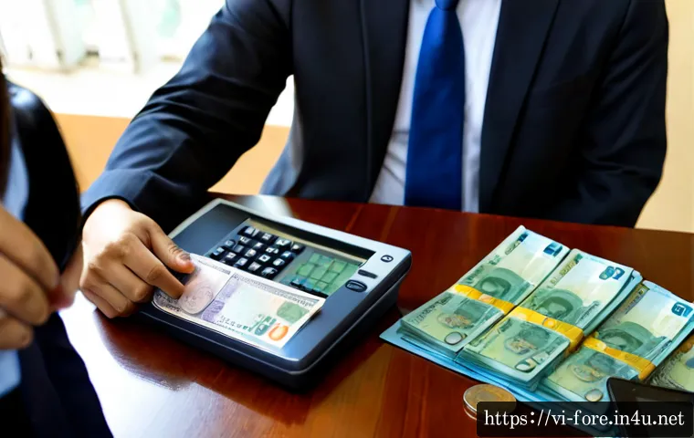 Home 17 외환관리사와 외환 관리 전략 공유 팁 - Photorealistic financial consultation in a modern Hanoi office, a Vietnamese foreign exchange manage...